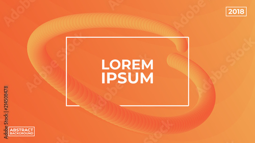 Modern background design. Gradient shapes composition. Vector illustration