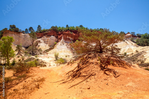 Bois de la Plate, Rustrel, Francia, Colorado Provencal