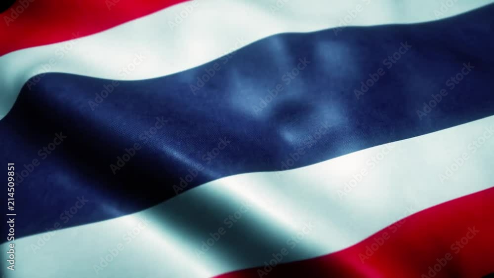 Waving Flag of Thailand Waving Flag of Thailand
