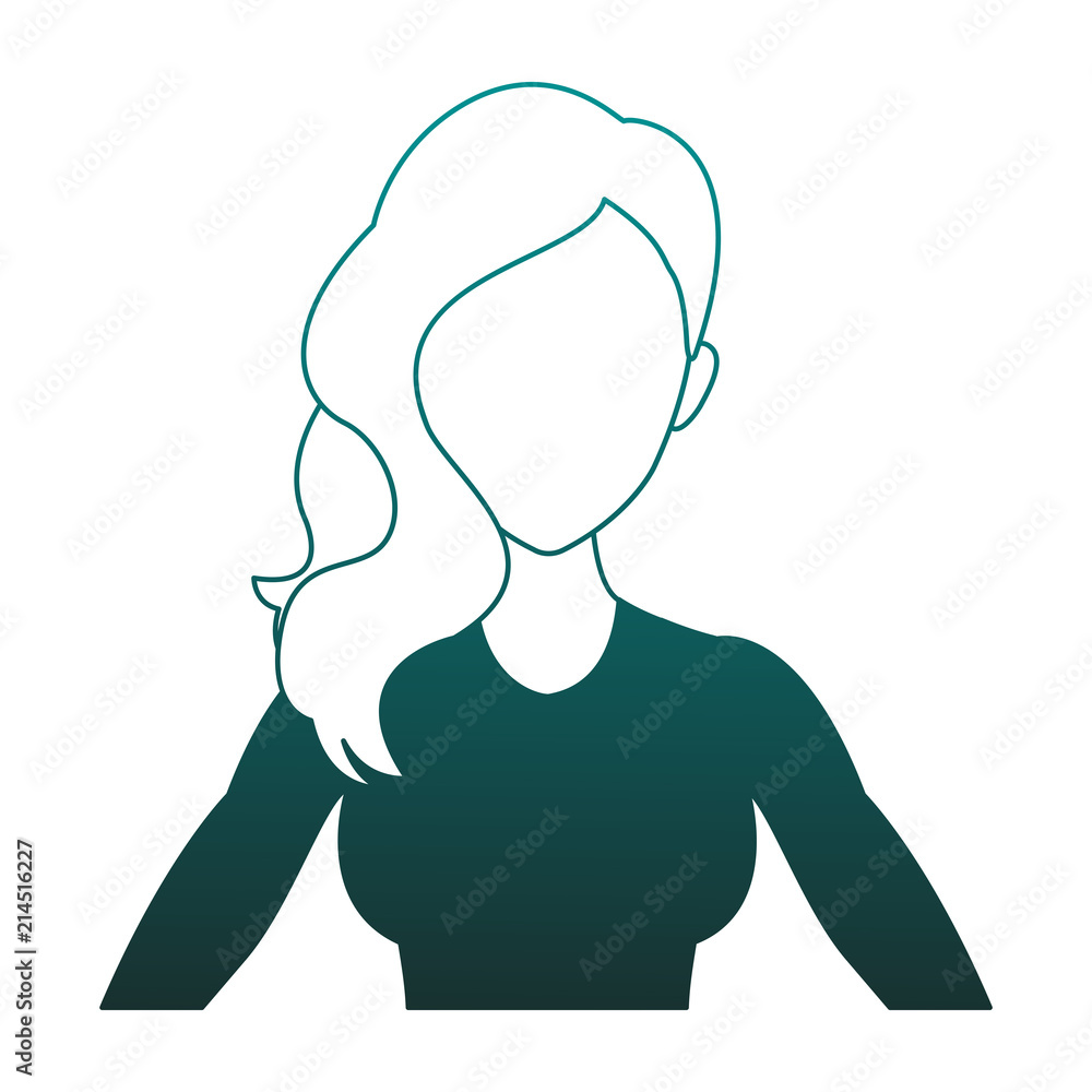 Beautiful woman cartoon vector illustration graphic design Beautiful woman cartoon vector illustration graphic design
