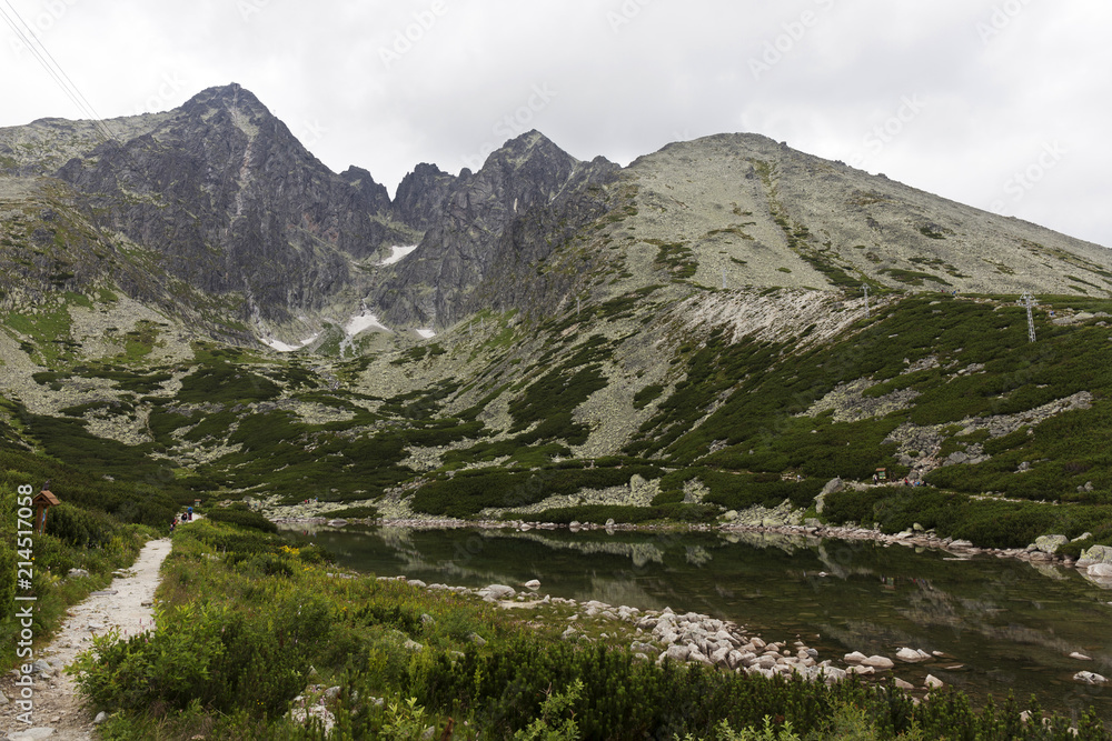 View on the mountain Peaks of the High Tatras, Slovakia View on the mountain Peaks of the High Tatras, Slovakia