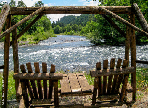 Swing with a View of the River