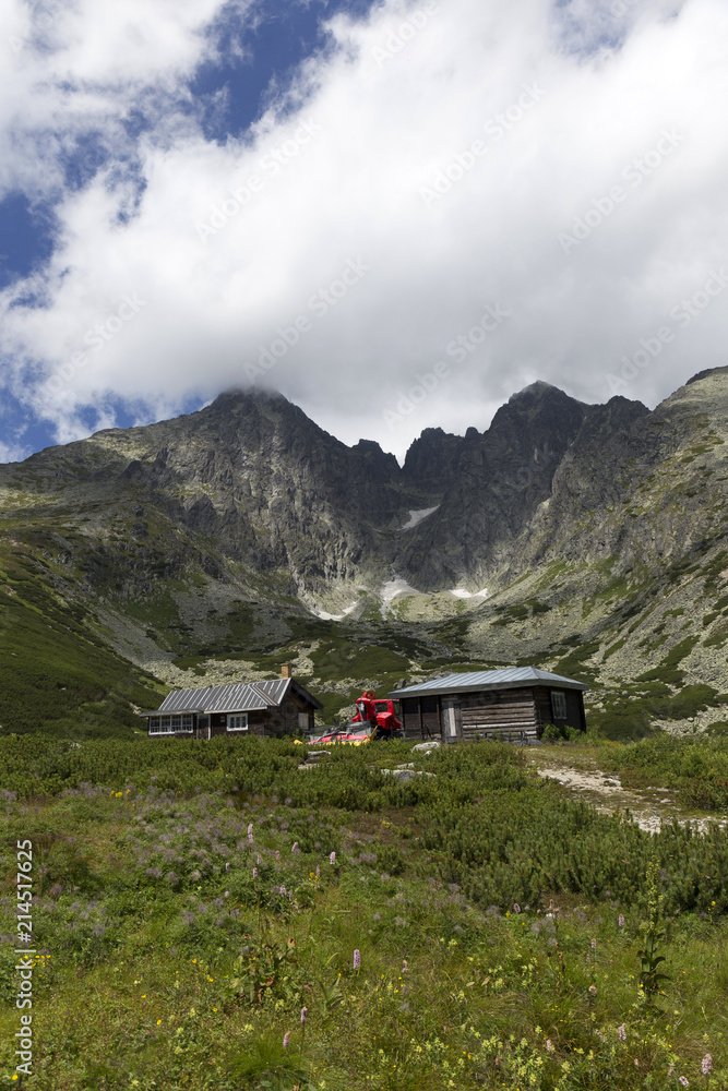 View on the mountain Peaks of the High Tatras, Slovakia View on the mountain Peaks of the High Tatras, Slovakia