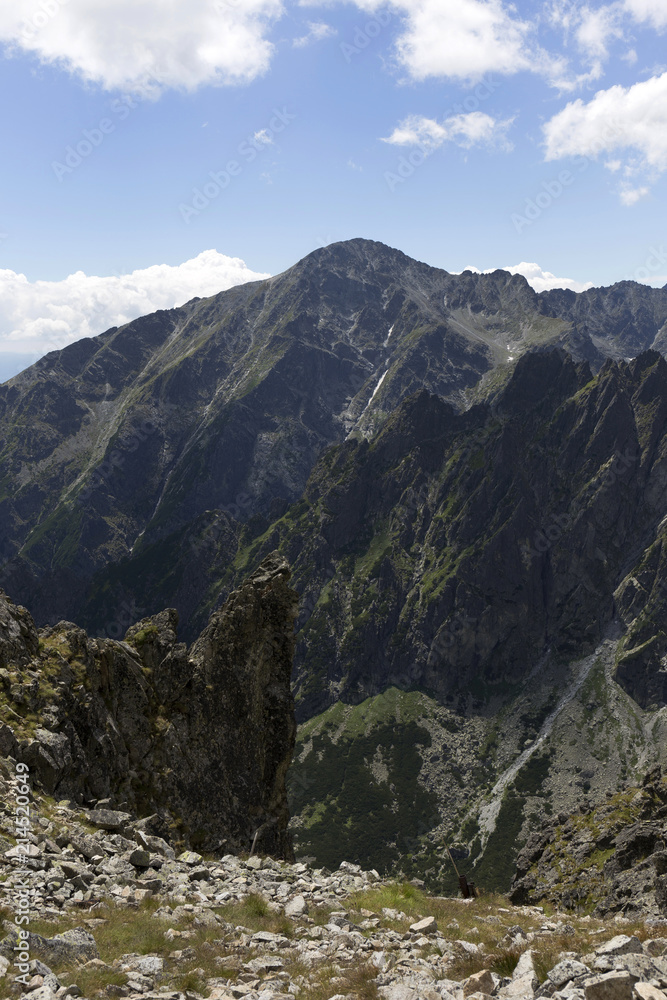 View on the mountain Peaks of the High Tatras, Slovakia View on the mountain Peaks of the High Tatras, Slovakia