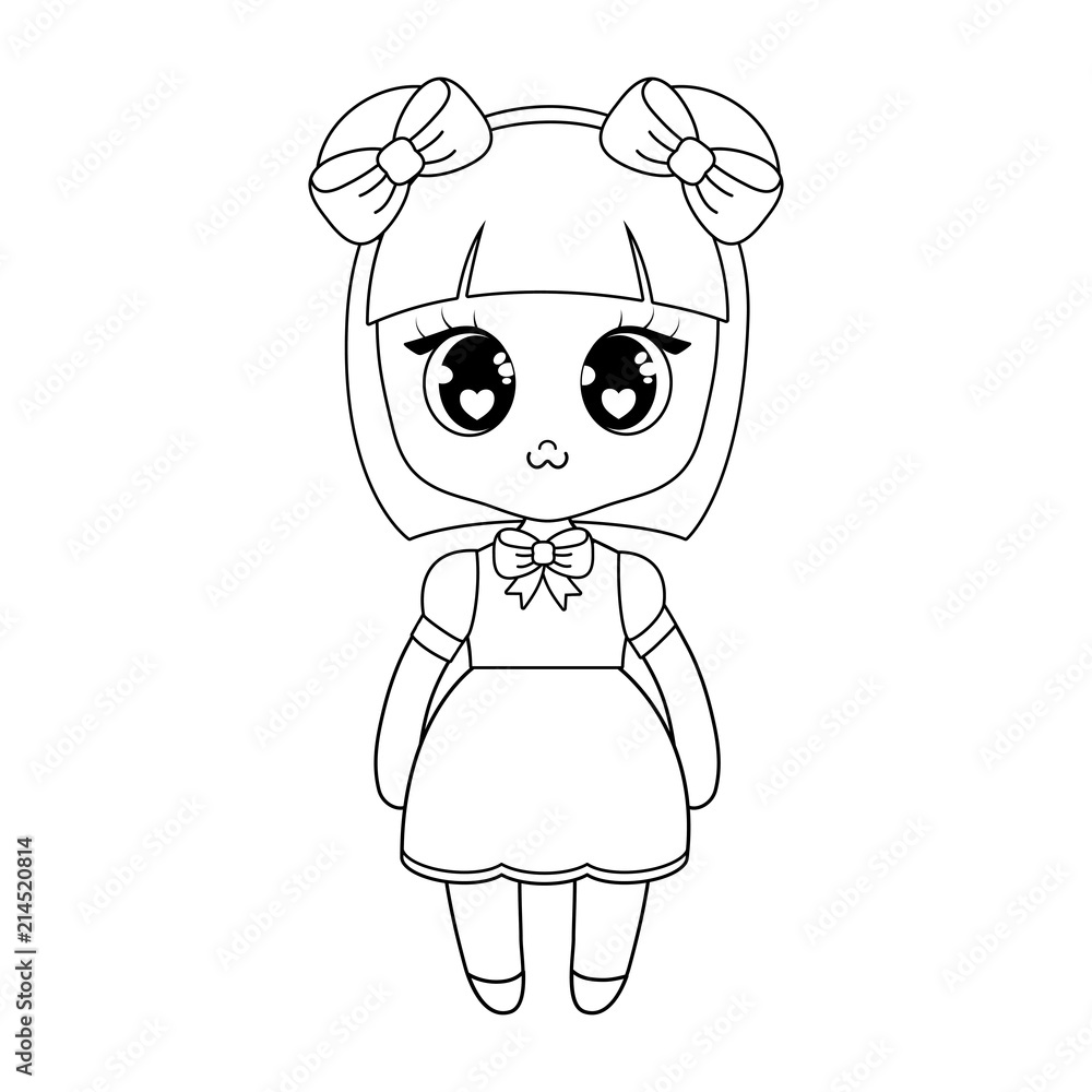 anime girl design anime girl design
