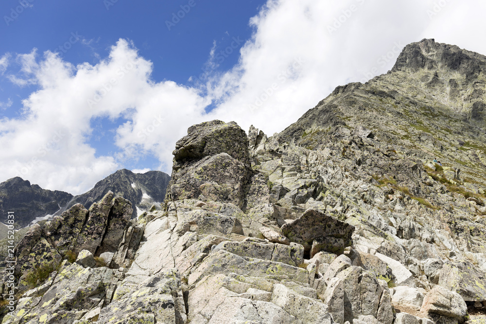 View on the mountain Peaks of the High Tatras, Slovakia View on the mountain Peaks of the High Tatras, Slovakia