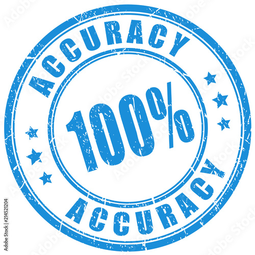 Accuracy vector stamp