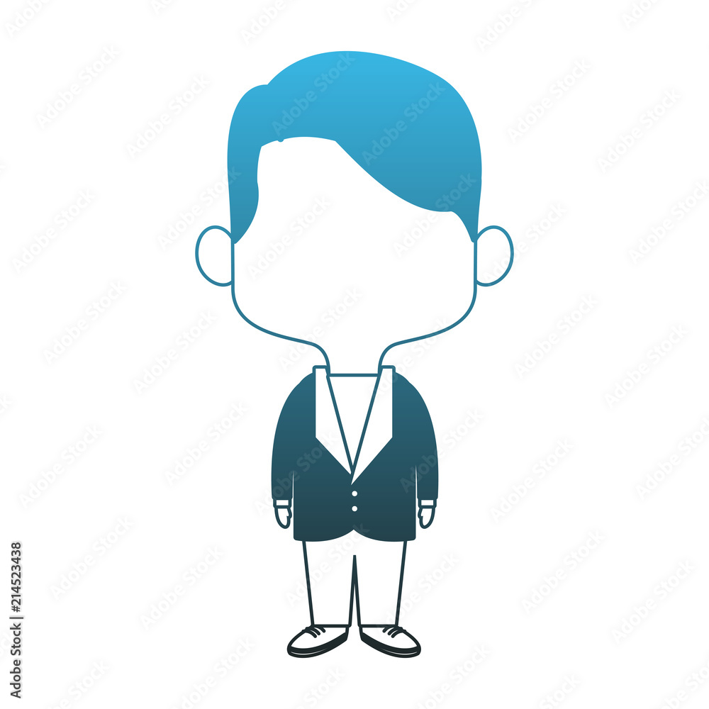 Cute midget man cartoon vector illustration graphic design
