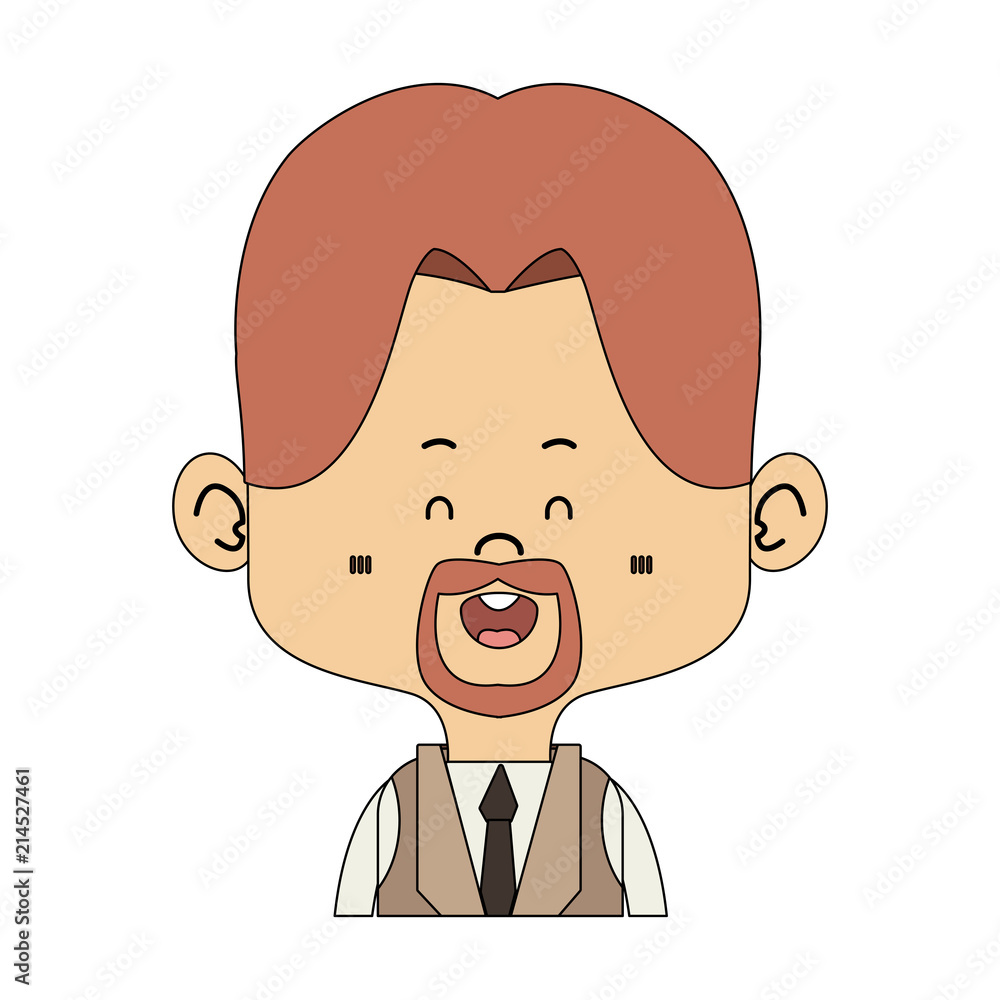 Midget businessman cartoon vector illustration graphic design Midget businessman cartoon vector illustration graphic design