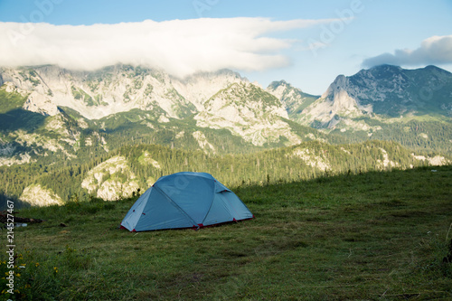Camping Tent at mountain © Novak