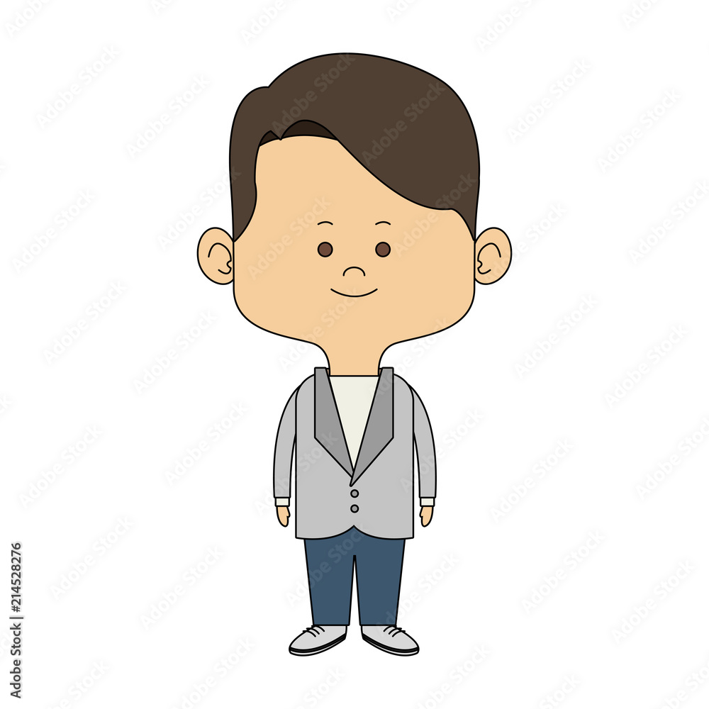 Cute midget man cartoon vector illustration graphic design Cute midget man cartoon vector illustration graphic design