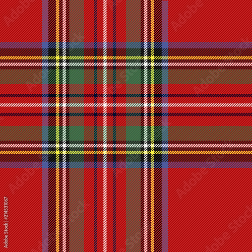 Tartan pattern. Scottish cage background