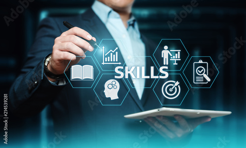 Photography Skill Knowledge Ability Business Internet technology Concept