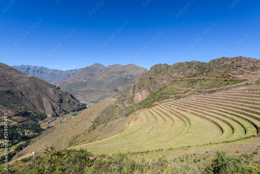 Incan Ruins at Pisac, Peru