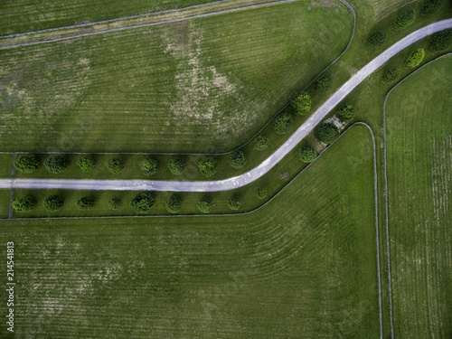 Horse farm ranch  landscape in toronto canada  