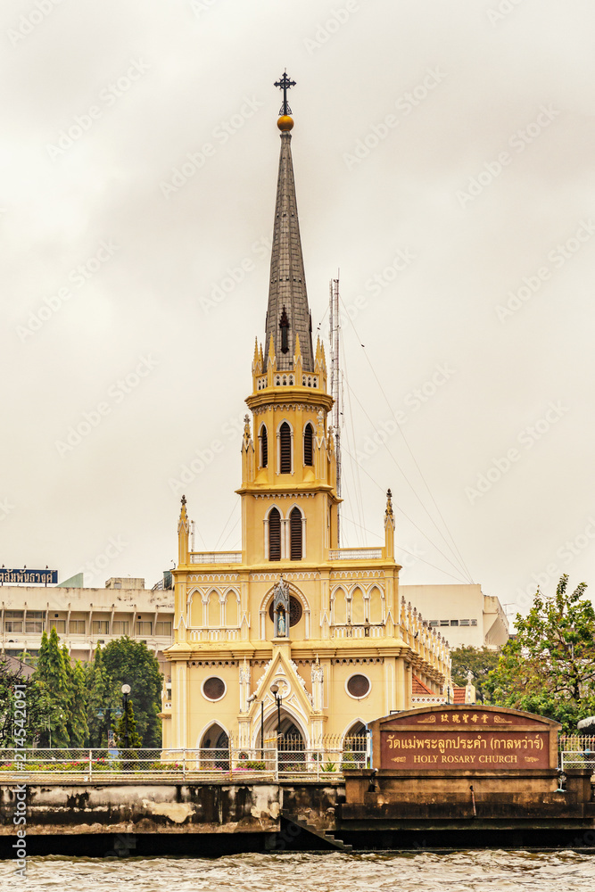 Fototapeta premium Holy Rosary Church is Roman Catholic church in Bangkok, Thailand