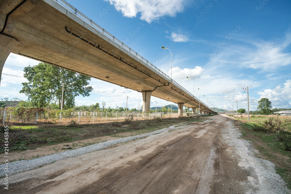 connecting bridge from Thailand to Myanmar