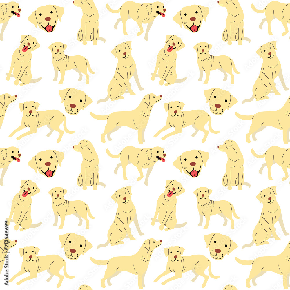 labrador,seamless pattern labrador,seamless pattern