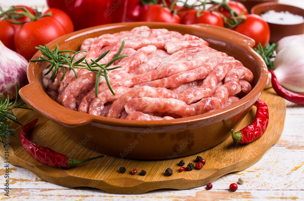 Raw minced meat Raw minced meat