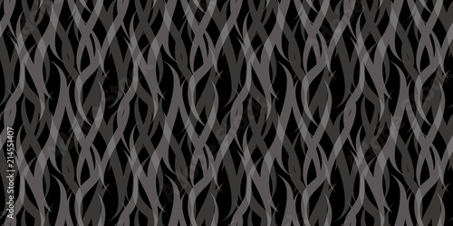 Flame background. Seamless pattern.Vector. 炎のパターン