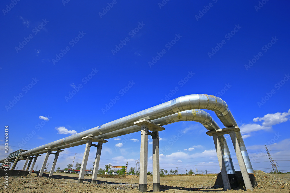 Industrial pipeline equipment of the factory Industrial pipeline equipment of the factory