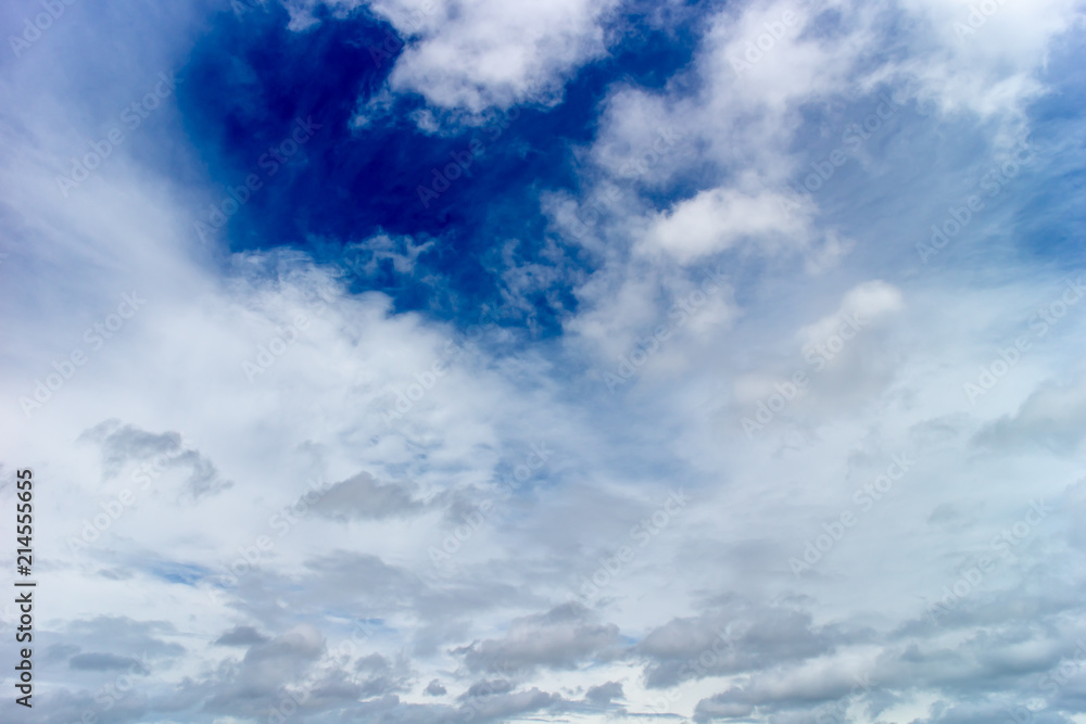 Obraz premium 青空と雲