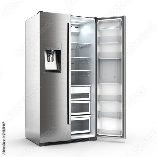 3D rendering large fridge