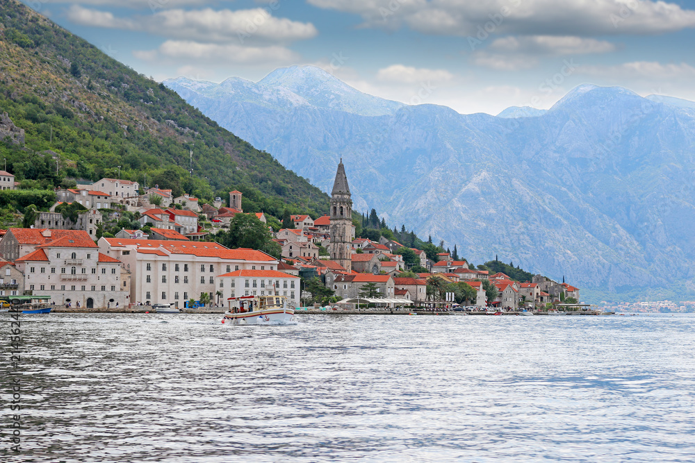 old town Perast Kotor bay Montenegro