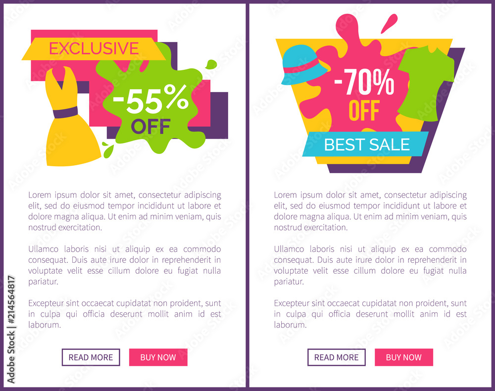 Obraz premium 55 Off Exclusive Discount on Summer Dress Vector