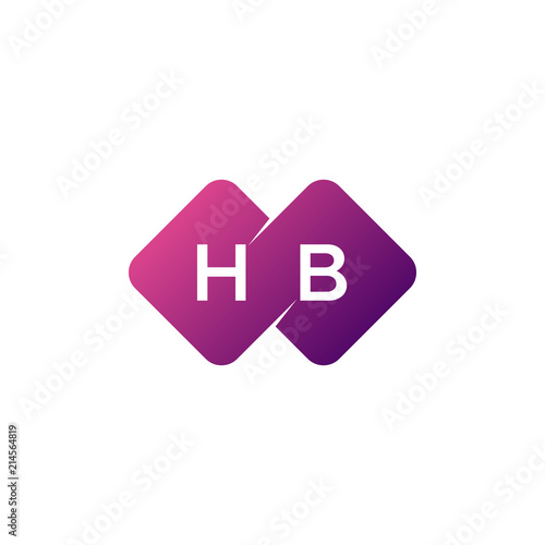 two letter diamond rounded logo