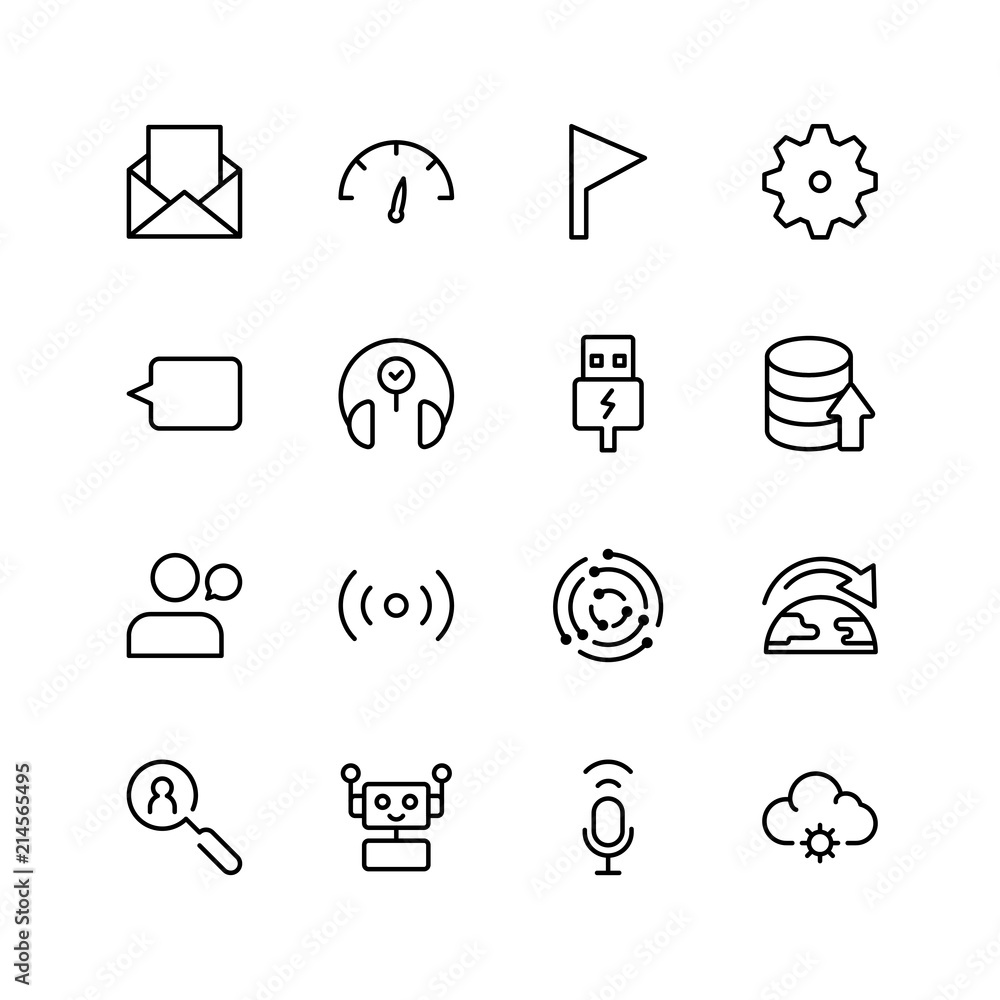 Network flat icon Network flat icon