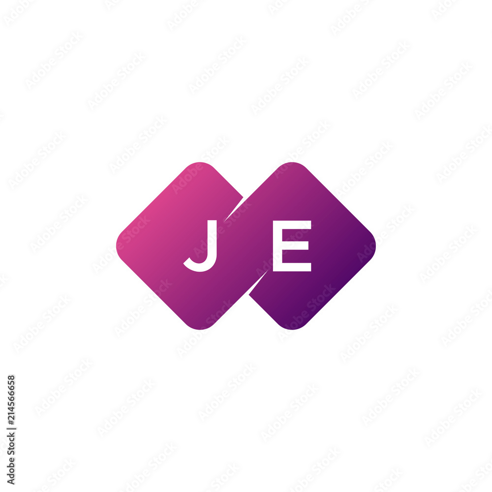 two letter diamond rounded logo