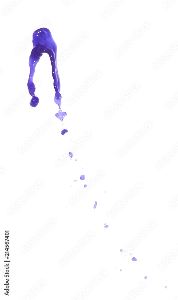 Splash of liquid in motion isolated Splash of liquid in motion isolated