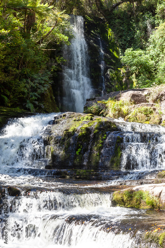 Fototapeta Naklejka Na Ścianę i Meble -  Mc Lean Falls, New Zealand.