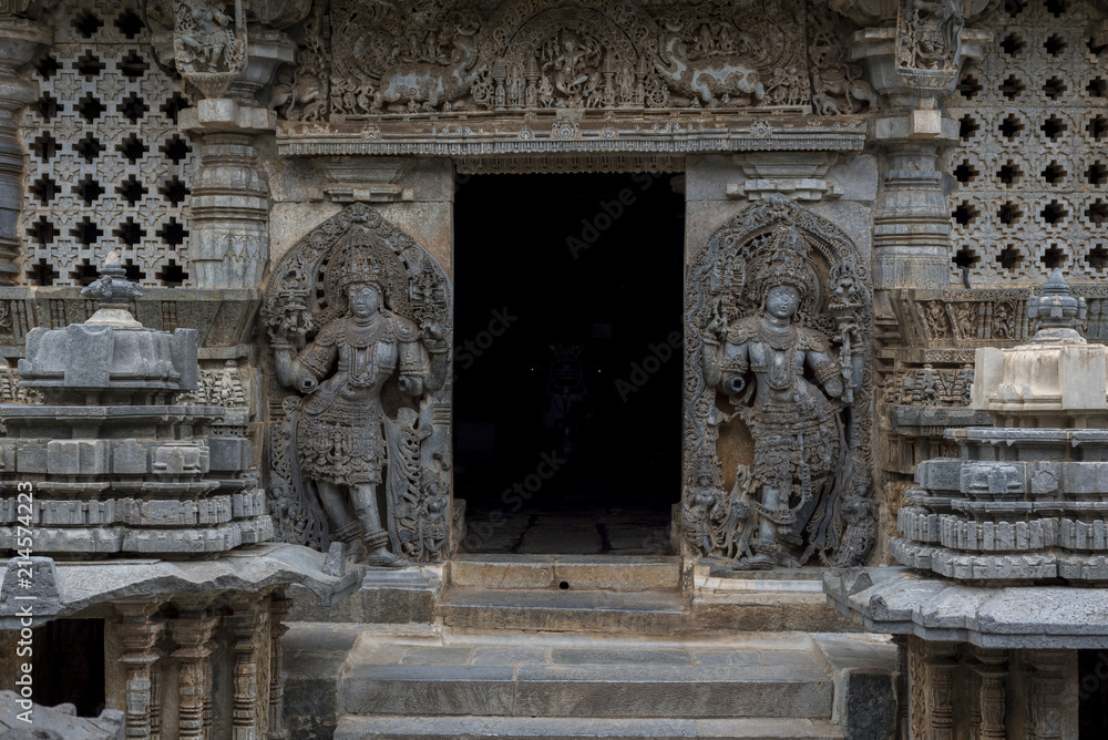 Hoysala architecture, It is known that the famous temple derived its name from the King Vishnuvardhana Hoysaleswara, who built the temple.