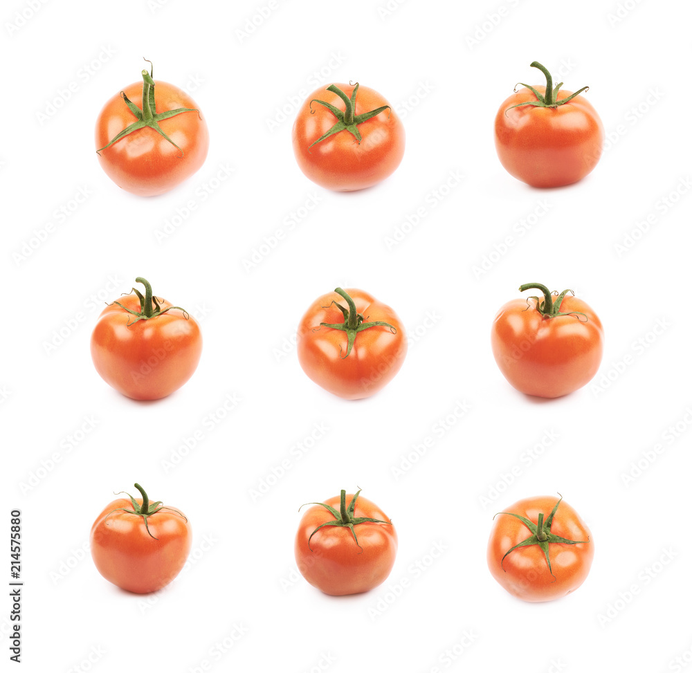 Ripe red tomato isolated Ripe red tomato isolated