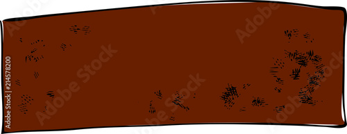 Metal Dirty Hand drawn banner