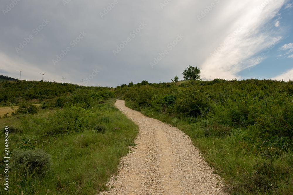 Camino Santiago at the height of forgiveness