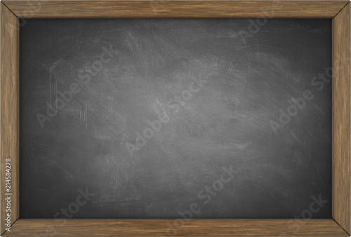 Blank chalkboard