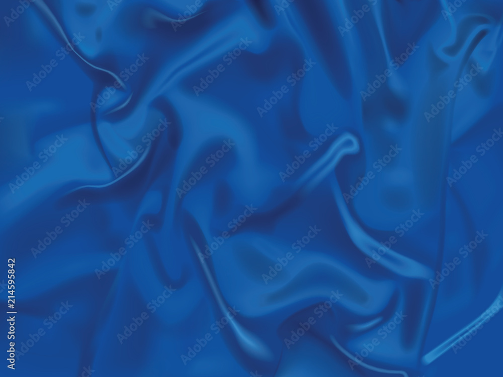 Obraz premium blue cloth background
