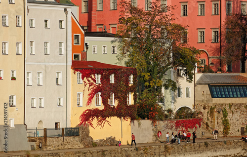 Last warm autumn days in Passau, Germany photo