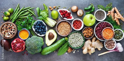 Obraz Wybór zdrowej żywności