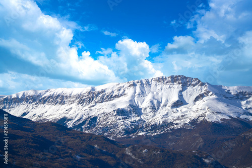 Benasque Cerler mountains in Pyrenees Huesca Spain