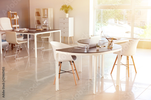 Stylish workplaces with mod...