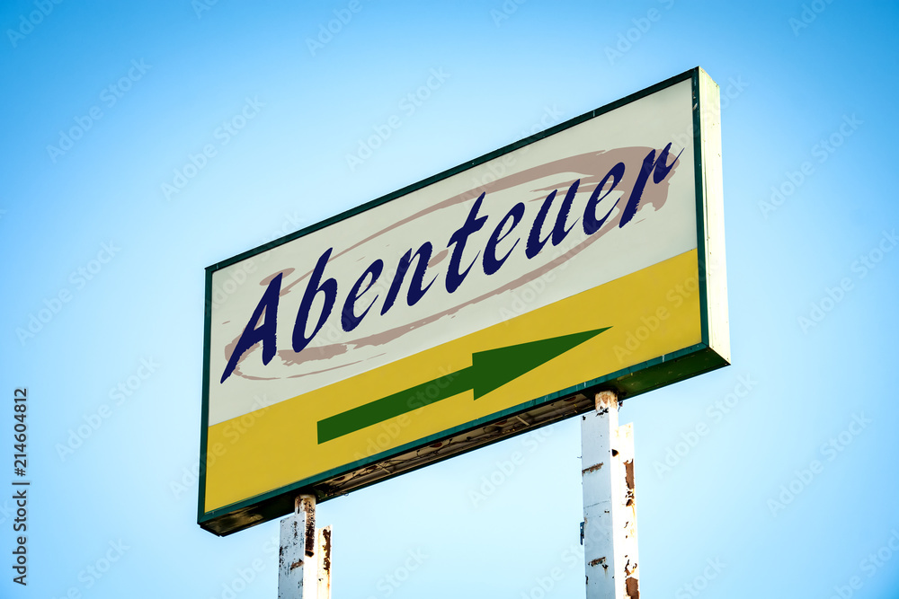 Schild 301 - Abenteuer