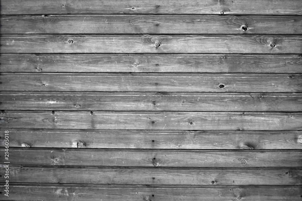 Obraz premium Black wood planks