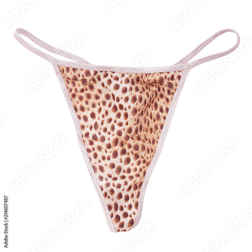 Bild auf Leinwand thong