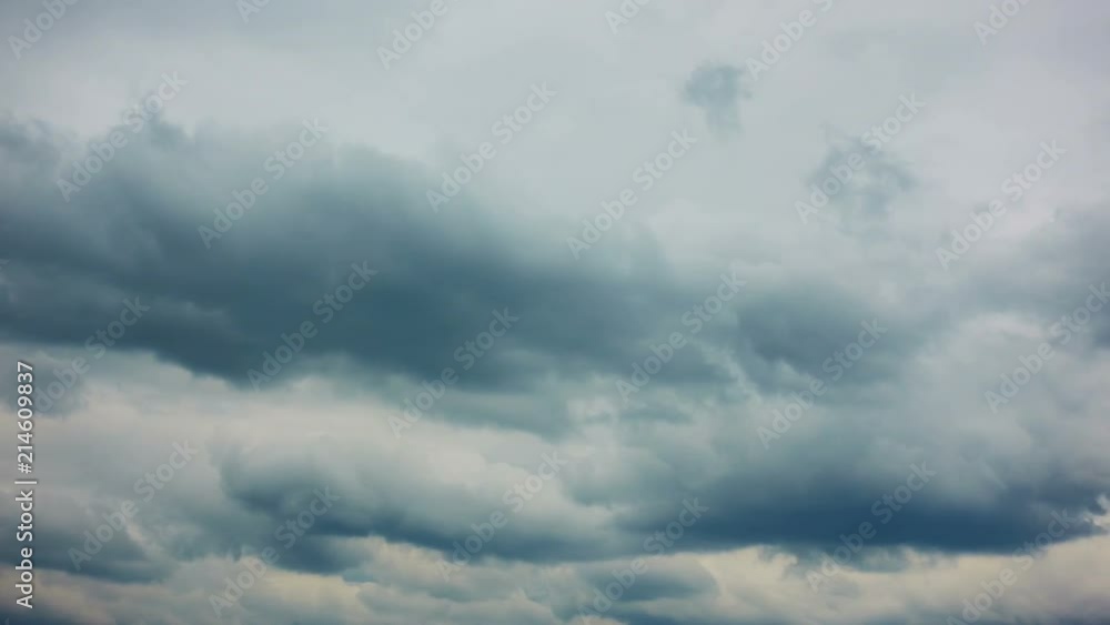 Sky with heavy rain clouds - 4K timelapse Sky with heavy rain clouds - 4K timelapse