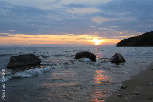 The great lake Baikal  Russia