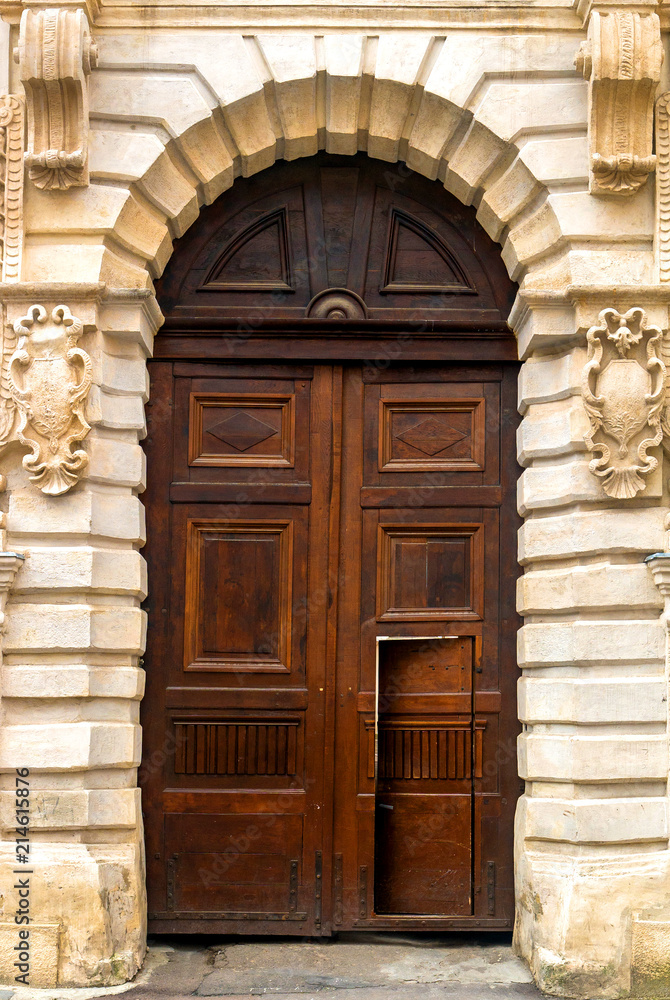 The texture of the door in the old house The texture of the door in the old house